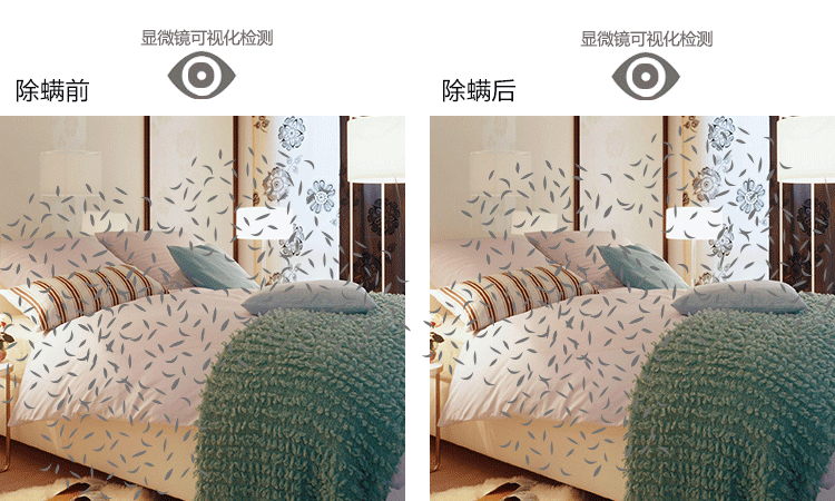 Portable UV 818 UV Light Anti Dust Mite Vacuum Cleaner Bedding Mattress Bed Cleaner With HEPA Filter and IR Sensor