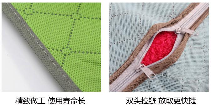 Large Portable Color Bamboo Fiber Non-Woven Storage