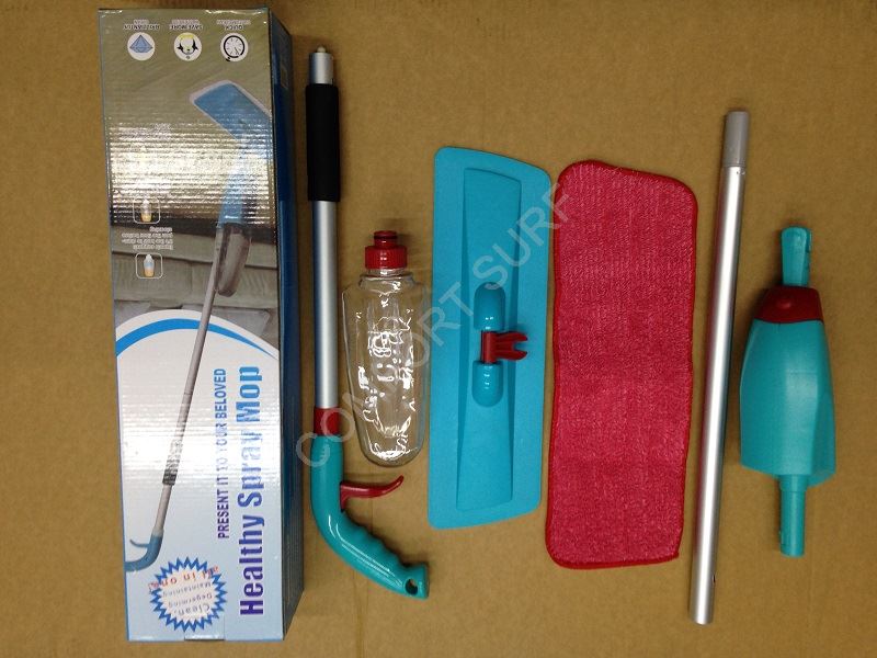Crazy Offer!! New HT013 Quality Reusable Microfiber Healthy Spray Mop Floor Cleaning