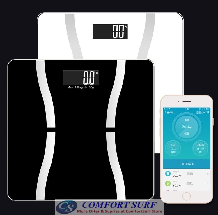 Composition Body Weight / Fat / Water / Muscle / Bone Substance / BMI / Calorie