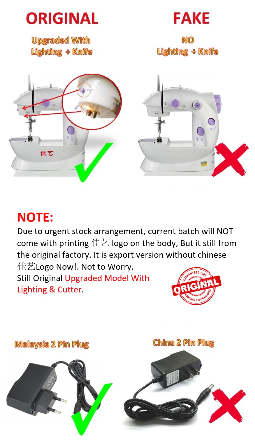 Mini Portable Handheld Sewing Machine