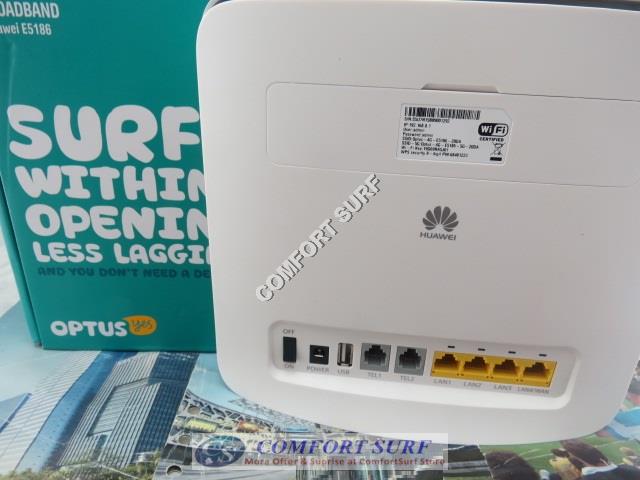 300Mbps Optus Huawei E5186 4G LTE 4G Cat 4 HSPA+ WCDMA WiFi Gateway Router