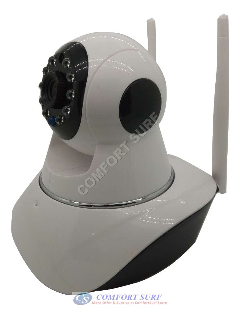 NEW SecurEyes 2 in 1 P2P Wireless IP Camera + IR Night Vision/MicroSD via Smartphone + Support Wireless ALARM Sensor / ONVIF / NVR