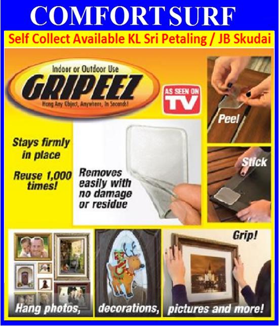 Gripeez StickPad Hang any Object,Anywhere, in seconds!