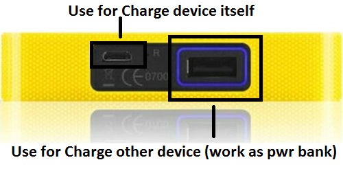 alcatel y854 charge option