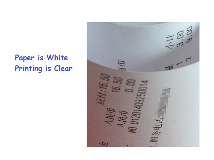 POS Cash Register Thermal Receipt Paper 57x50mm / 80x50mm For Printer 58mm / 80mm