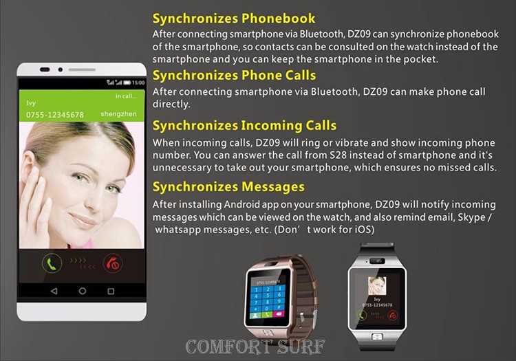 DZ09 Real TouchScreen Smart Watch Mobile Phone (Support Sim Card + Expandable Memory + 2M Camera + Bluetooth) 1.56 inch Smart watch For ANDROID iPhone DZ09 Real TouchScreen Smart Watch Mobile Phone (Support Sim Card + Expandable Memory + 2M Camera + Bluetooth) 1.56 inch Smart watch For ANDROID iPhone