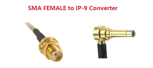 SMAL FEMALE TO IP-9 CONVERTER SMAL FEMALE TO IP-9 CONVERTER
