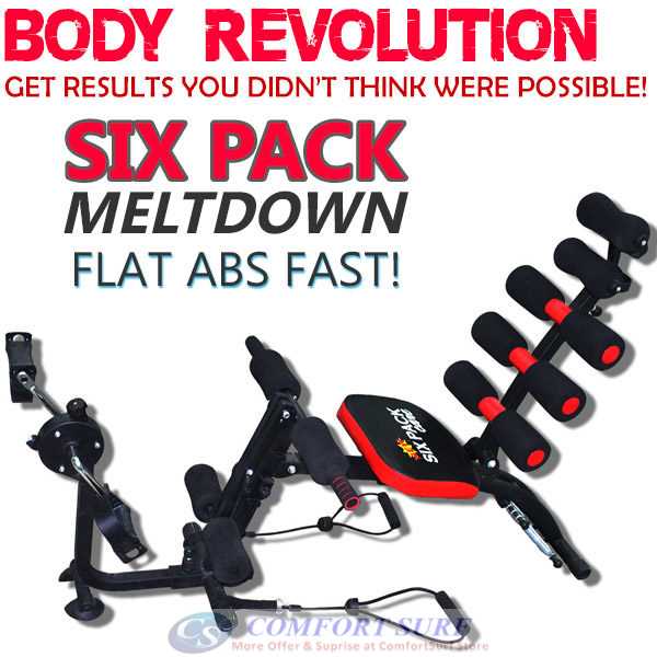 Latest !! NEW X-BIKE Power Ver. Gym AB Six Pack Care Total Body Gym Station