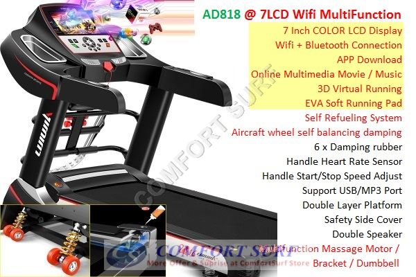 AD818_Treadmill@7LCD_Wifi_MultiFunction AD818_Treadmill@7LCD_Wifi_MultiFunction