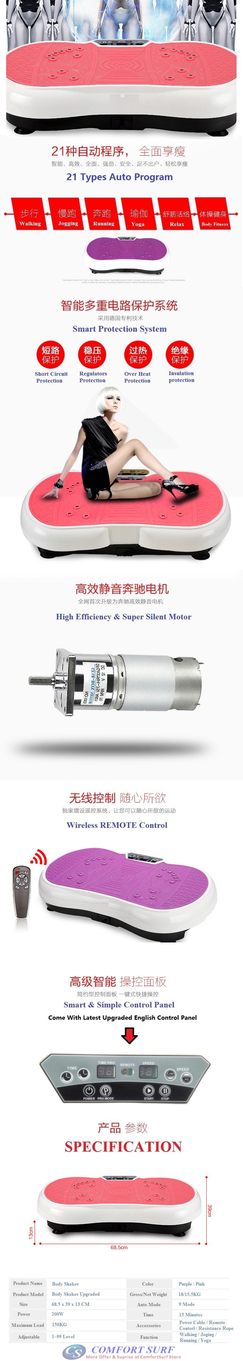 NEW UPGRADED VERSION! - With Magnetotherapy Function!