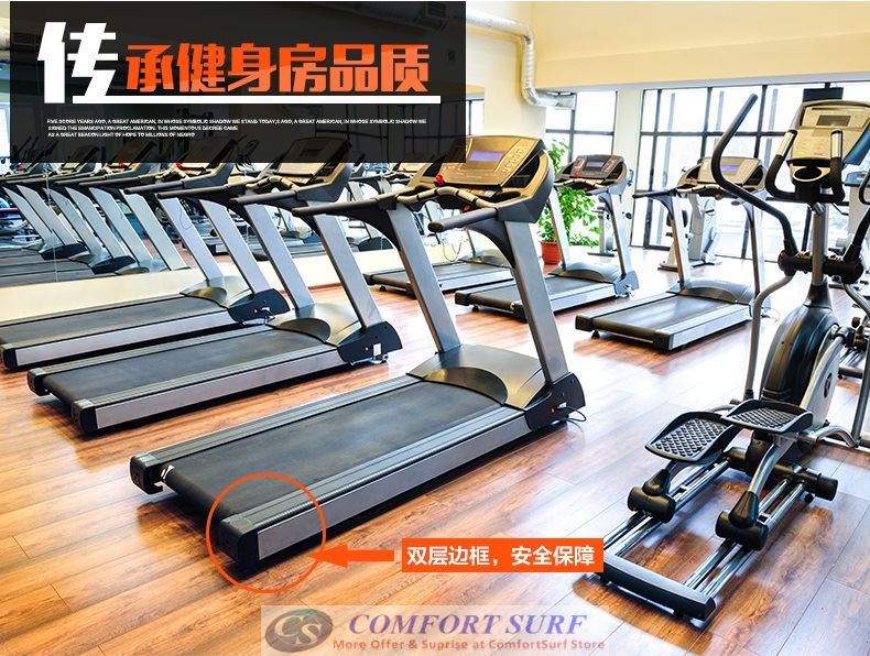 Chislim Luxury Single / Multi function Treadmill 3.0HP With Electric Incline Decline + 4 Way Spring Damping System