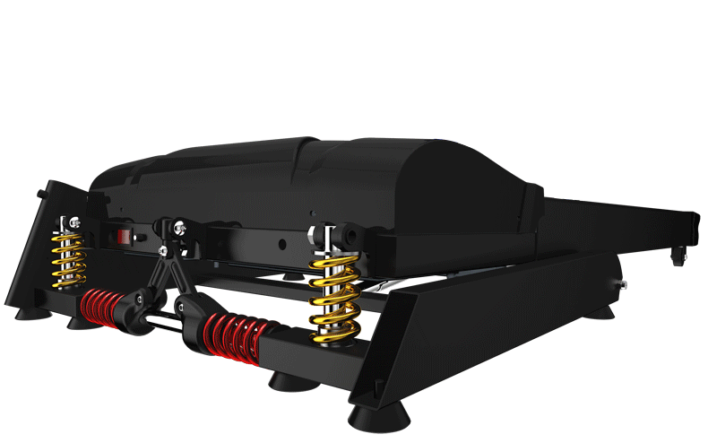 Chislim Luxury Single / Multi function Treadmill 3.0HP With Electric Incline Decline + 4 Way Spring Damping System