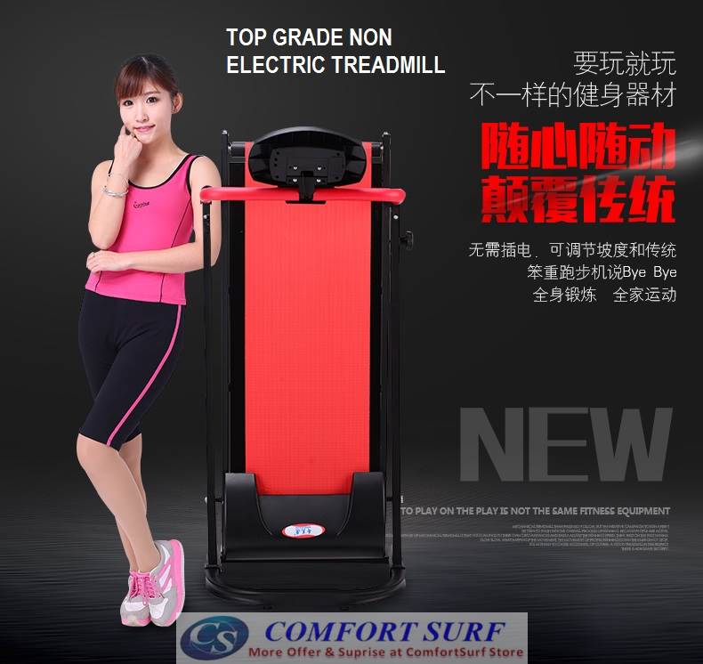 2016 Top Grade QMK-MT108 Big Portable & Foldable Mini Treadmill Home Gym Running Fitness Running Walking Equipment