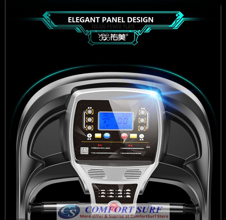 Genuine 3.0HP YeeJoo Single / Multifunction Treadmill AD-A900 Home Fitness Gym Running Walking Equipment