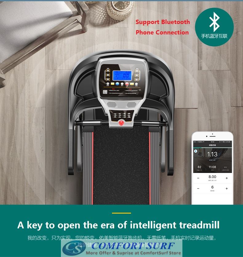 Genuine 3.0HP YeeJoo Single / Multifunction Treadmill AD-A900 Home Fitness Gym Running Walking Equipment