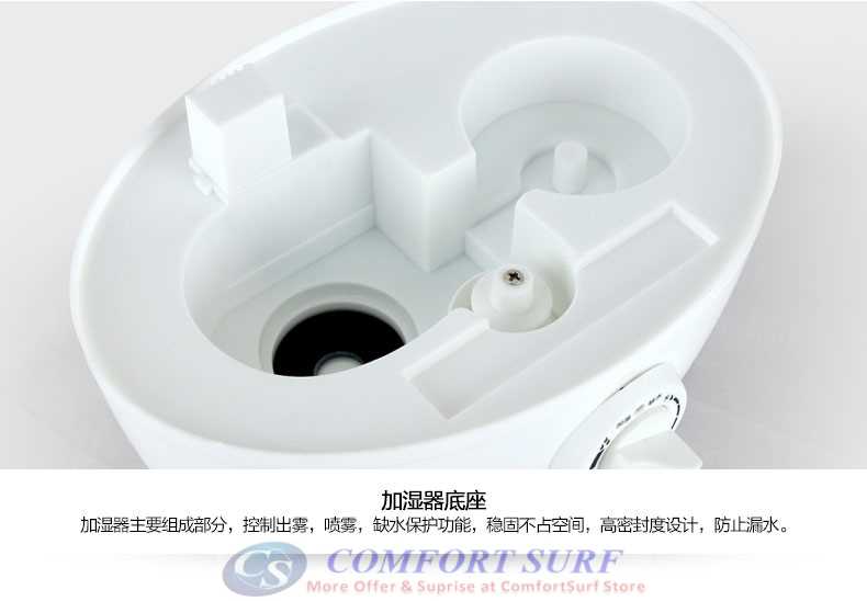 Schand Dual Head 3L Tank Capacity ultrasonic Air Humidifier Purifier Aromatic Therapy