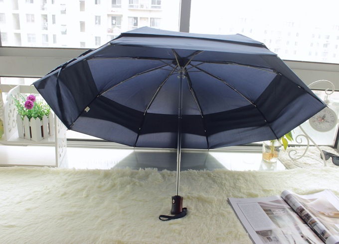 Original Double Windguard Multicolor One Press Umbrella