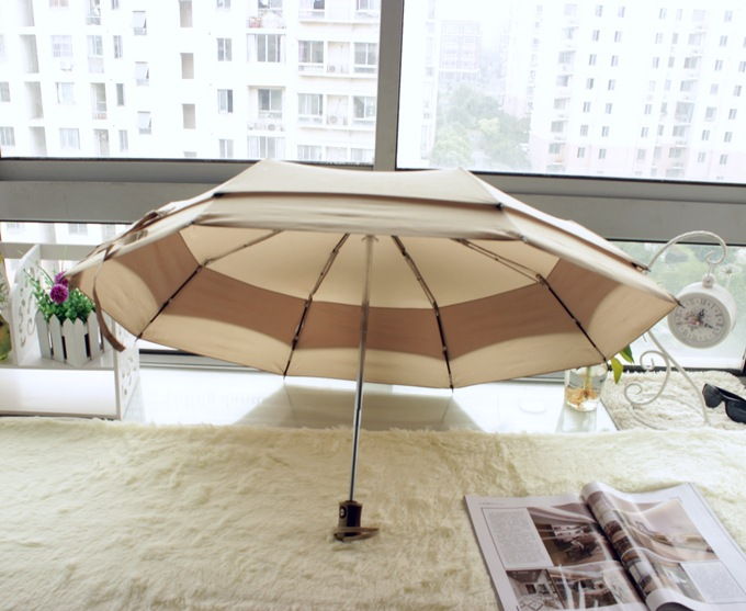 Original Double Windguard Multicolor One Press Umbrella
