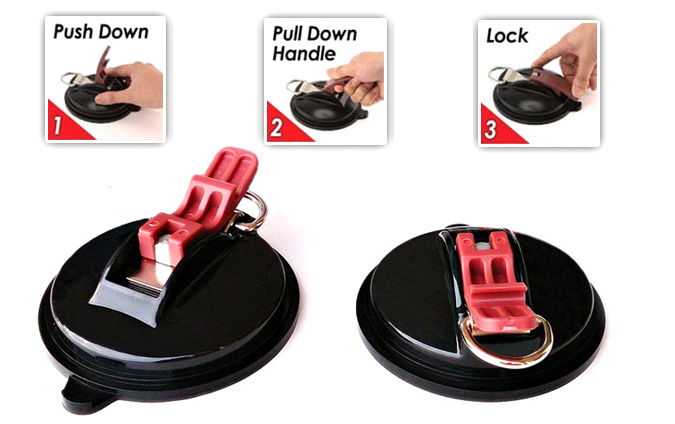 New !! Suction Anchor Plus Easy Effective Way For Hold Securing Item ASOTV