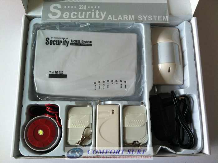 99 Zone Guard Wireless Alarm Home Security with phone line auto dial + Voice