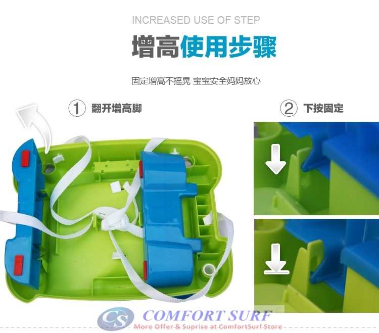 BabyTour Luxury Dining Table and Chair With adjustable mode for you growing child