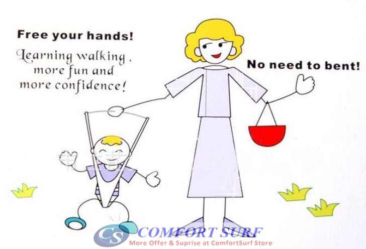 Toddler Baby Moon Learning Assistant Walker Walking