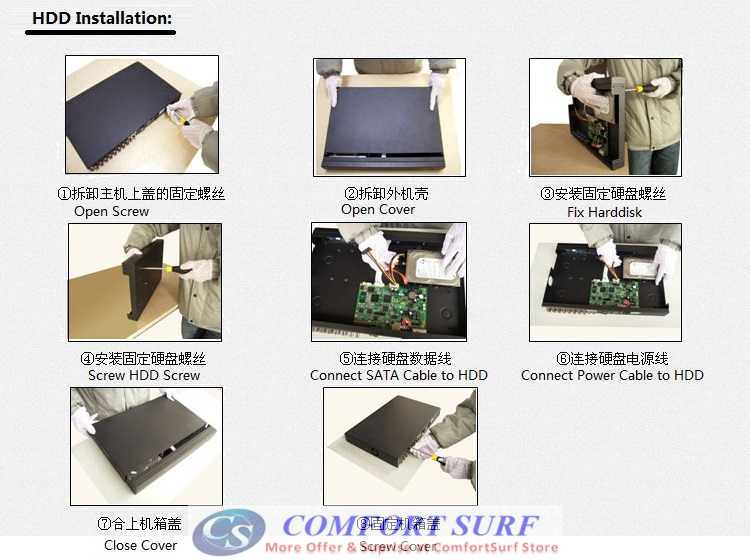 4Channel CCTV H.264 Network iDVR