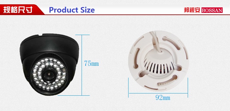 New CCTV Dome Camera 1/3