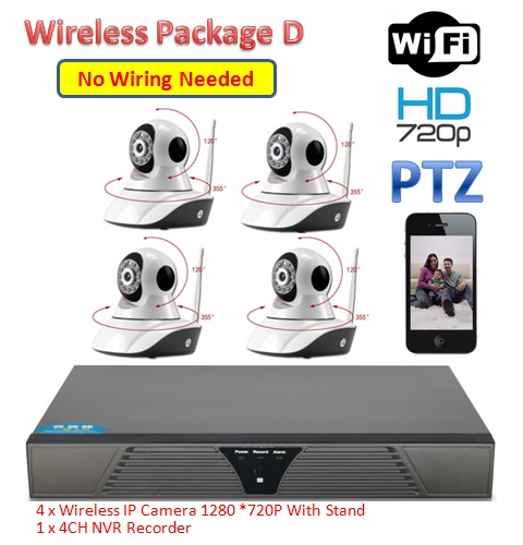 NVR DVR Wireless IP camera AHD NVR Wirelss System