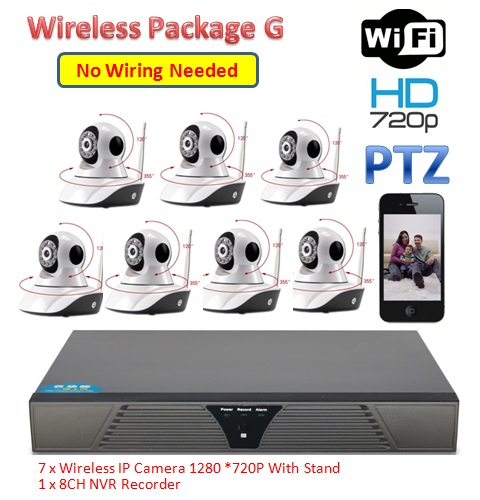NVR DVR Wireless IP camera AHD NVR Wirelss System