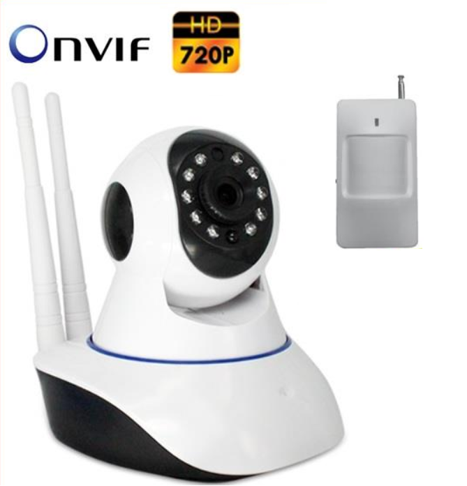 NEW 960P / 720P SecurEyes 2 in 1 P2P Wireless CCTV IP Camera + IR Night Vision/MicroSD via Smartphone + Wide Angle + Support Wireless ALARM Sensor / ONVIF / NVR