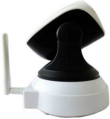 Latest P2P Wireless IP Camera wf IR Night Vision/MicroSD via Smartphone