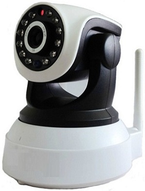 Latest P2P Wireless IP Camera wf IR Night Vision/MicroSD via Smartphone