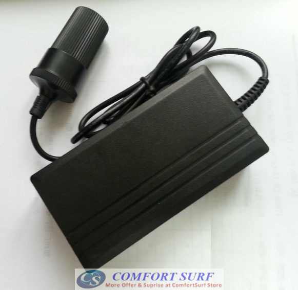 Car Cigarette Power Inverter Converter 220V to 12V 60W 5A for Home, Car Use