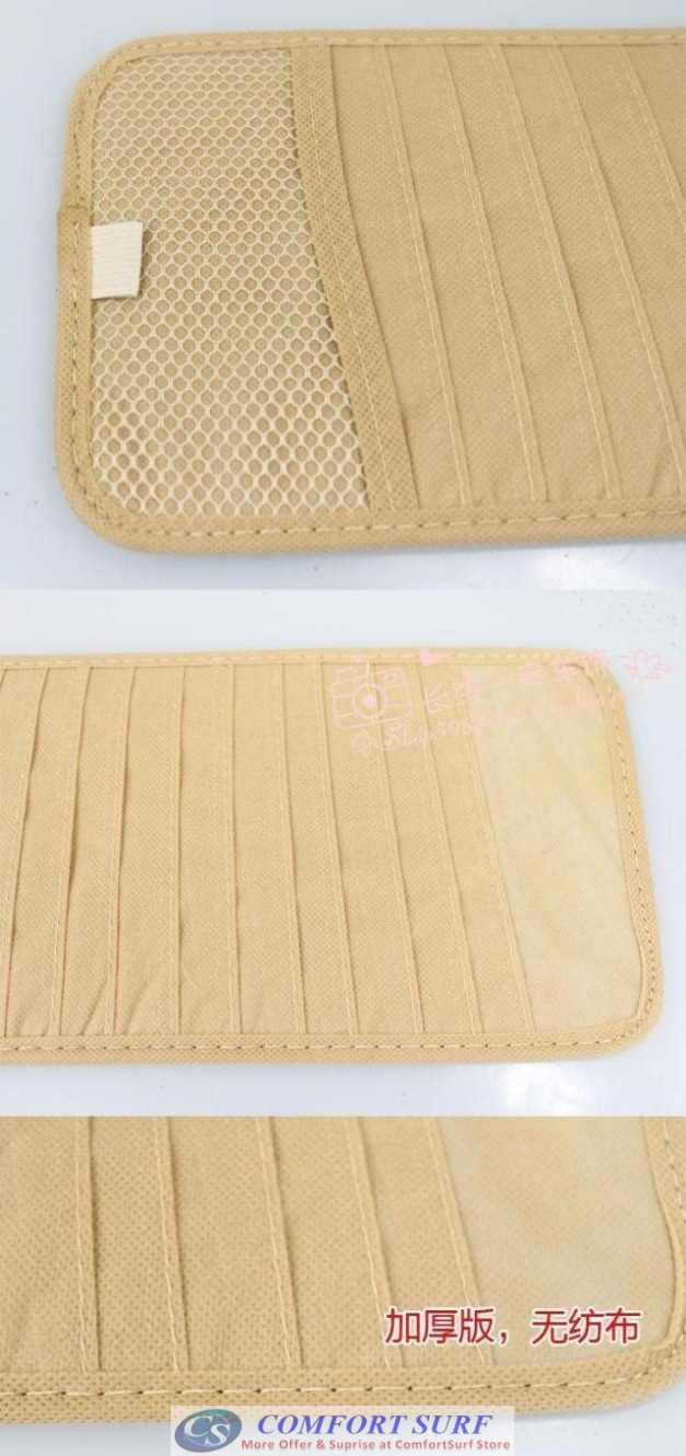 Car Sun Visor 12pcs CD Disc Player Holder