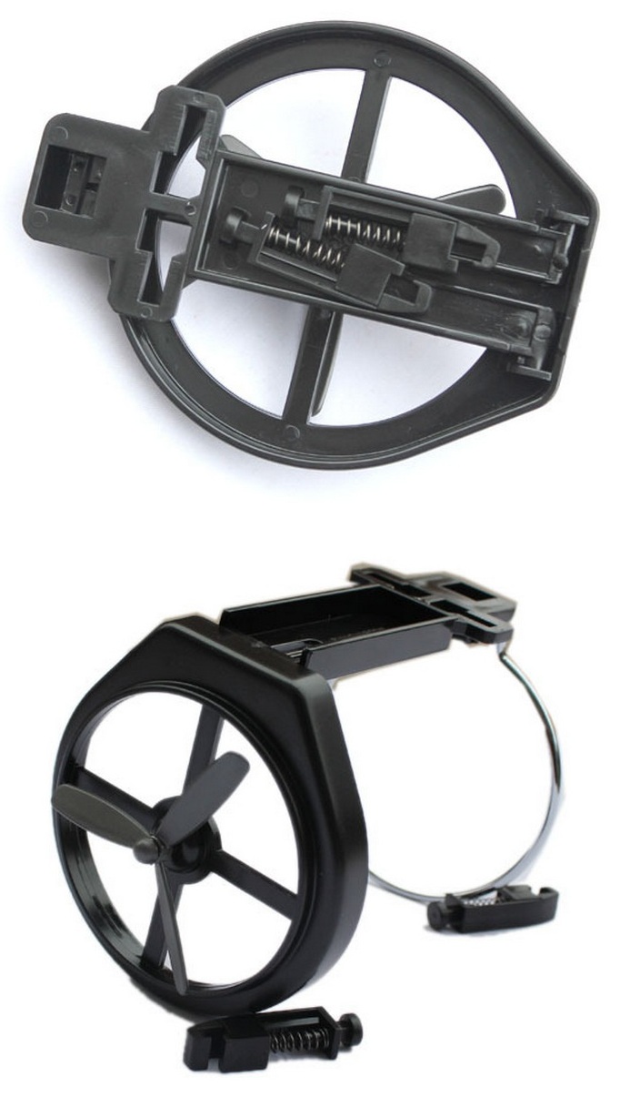 Car Foldable Cup Bottle Drink Holder Attached with Fan Cooler