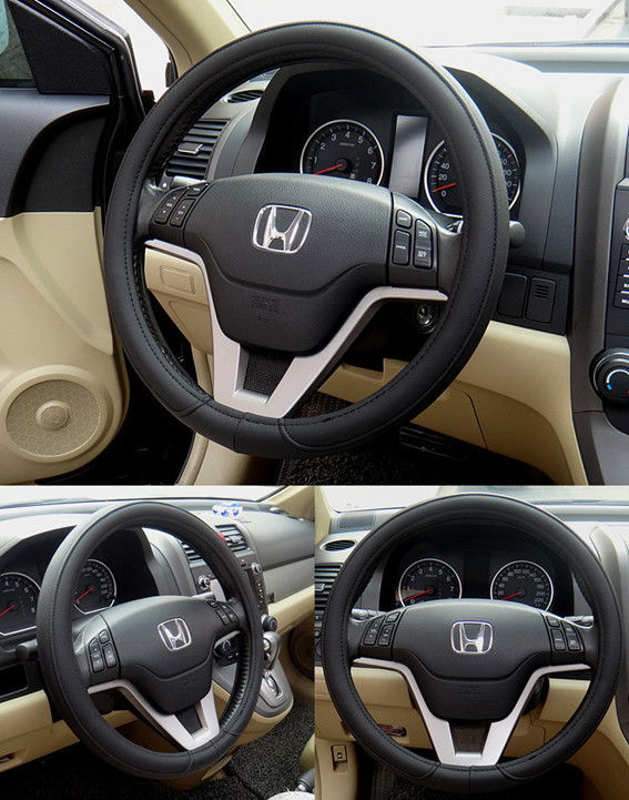 High Grade Micro Fiber Leather Car Steering Wheel Cover