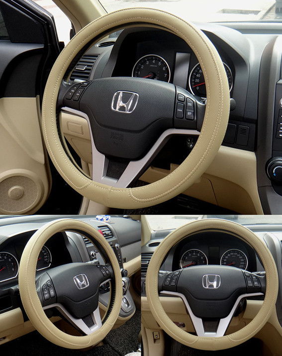 High Grade Micro Fiber Leather Car Steering Wheel Cover