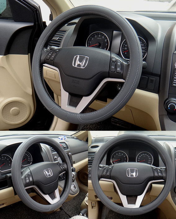 High Grade Micro Fiber Leather Car Steering Wheel Cover