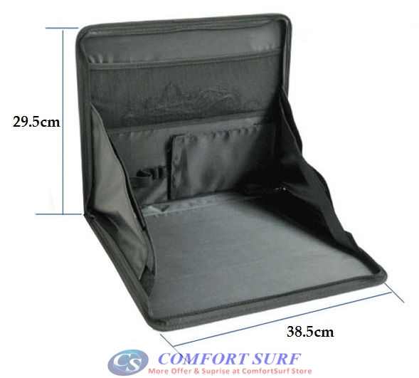 Multi-Purpose Foldable Mini Car Laptop Holder / Dining Table / Store or Keep Files