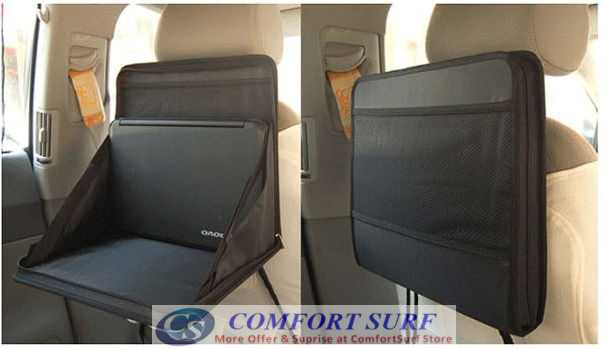 Multi-Purpose Foldable Mini Car Laptop Holder / Dining Table / Store or Keep Files