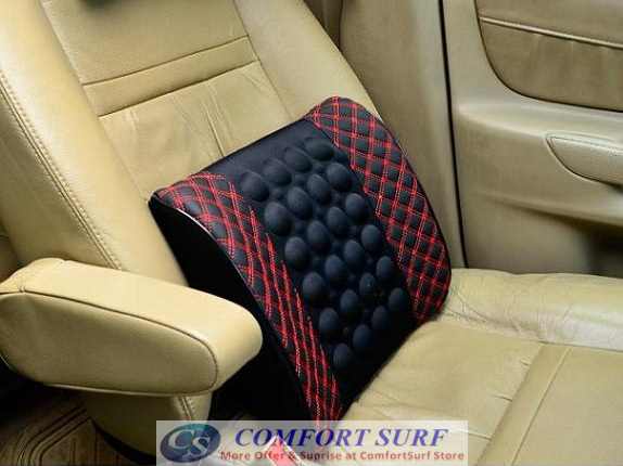Backrest Cushion Car Seat Back Support Massage