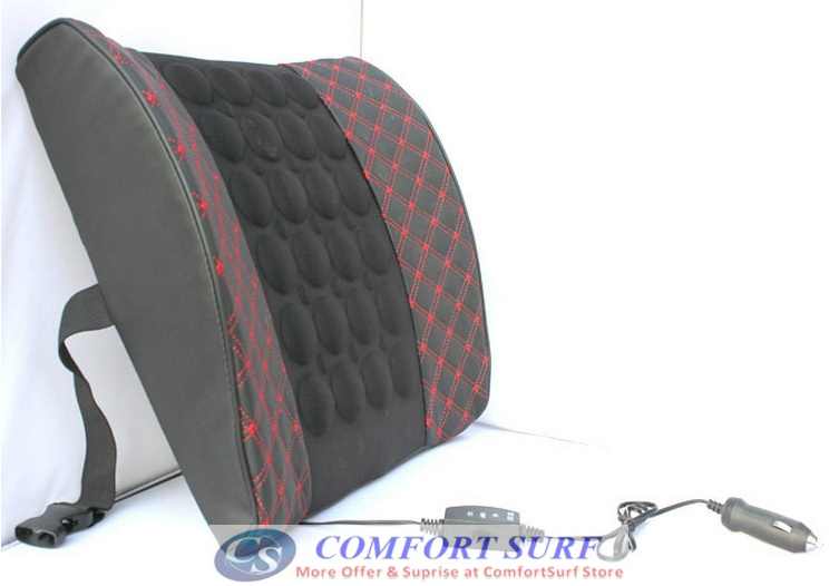 Backrest Cushion Car Seat Back Support Massage