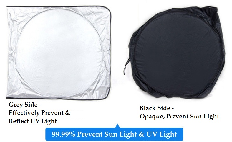 NEW STOCK! 1 Pack with 6 Grey Car Sun Shade