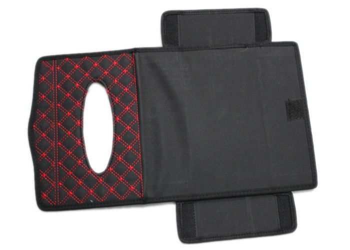 Latest Design !! Leather Red Wine Series Tissue Paper Box Holder