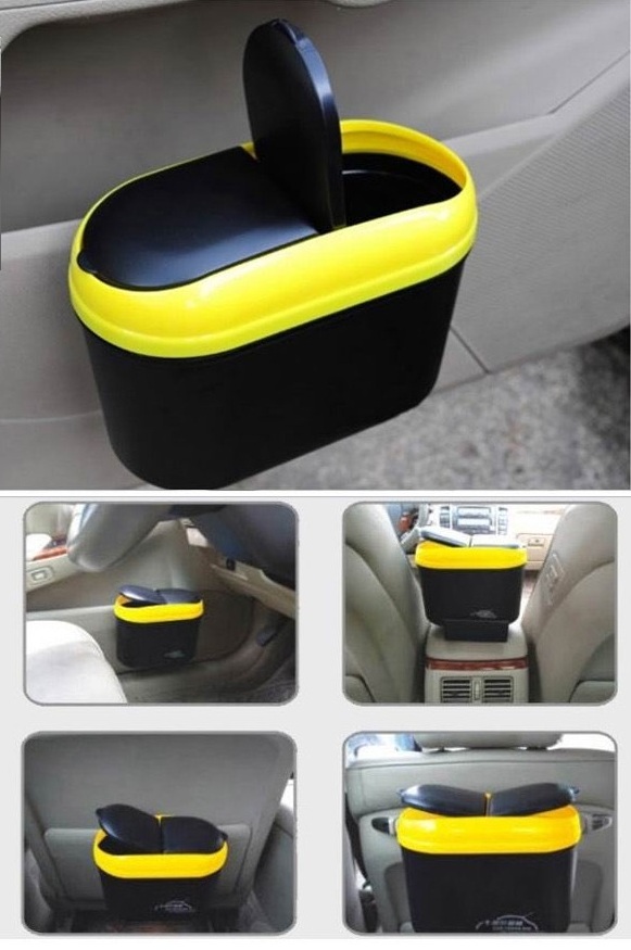New Fashion Convenient & Easy Carry Car Trash Garbage Storage Bin