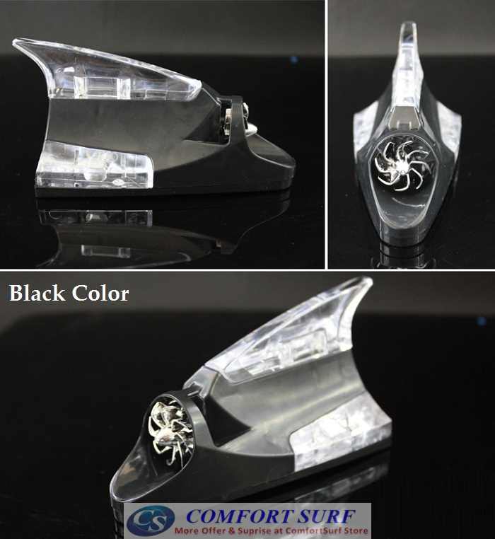 Car Decorative Wind Power Shark LED Light