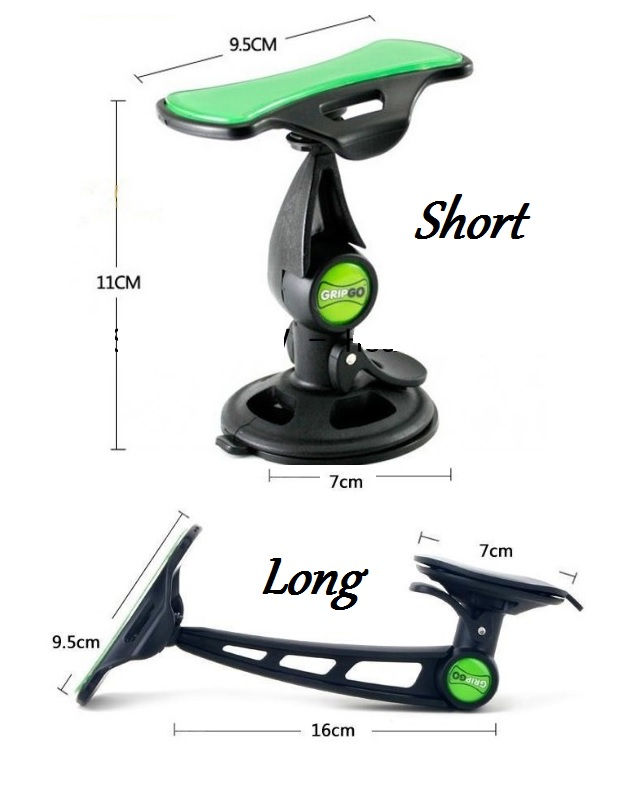 GripGo grip go Universal Car phone holder mount 360 Degree anti-skiddi