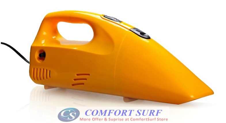 2 in 1 Car Dual Function Tire Inflator with Vacuum Cleaner